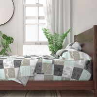 Always Quilt - seAfoam and beige 