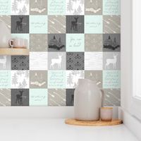 Always Quilt - seAfoam and beige 