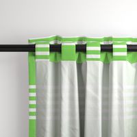 Beach Stripes in Bright Green