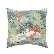 Coral Reef - Sage-Linen