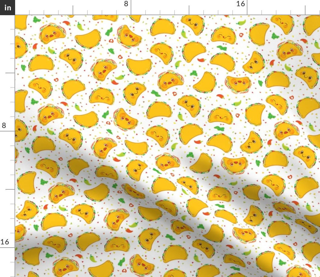 Taco Pattern - Smaller Print