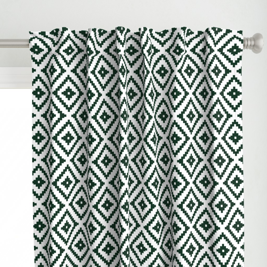 aztec - dark green C18BS