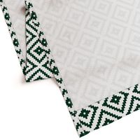 aztec - dark green C18BS