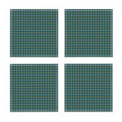 Cameron / Cameron of Erracht tartan  / 78th Highlanders Regiment, 1793, 1" ancient colors