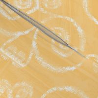 Modern Farmhouse Ikat ~ Golden Off White