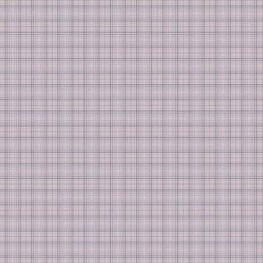 Mauve Blue Grid Checks I