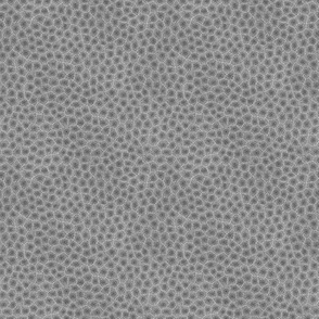 simplified petoskey stone, dark greyscale, 1/6" tiny