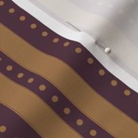 Stripes and Dots - Peanut Butter and Grape Jelly