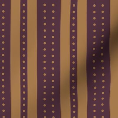 Stripes and Dots - Peanut Butter and Grape Jelly