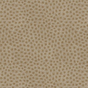 simplified petoskey stone, dark natural, 1/4"