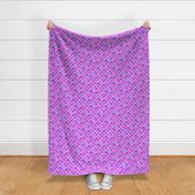 Marrakesh Moroccan In Magenta, Purple And Blue - small