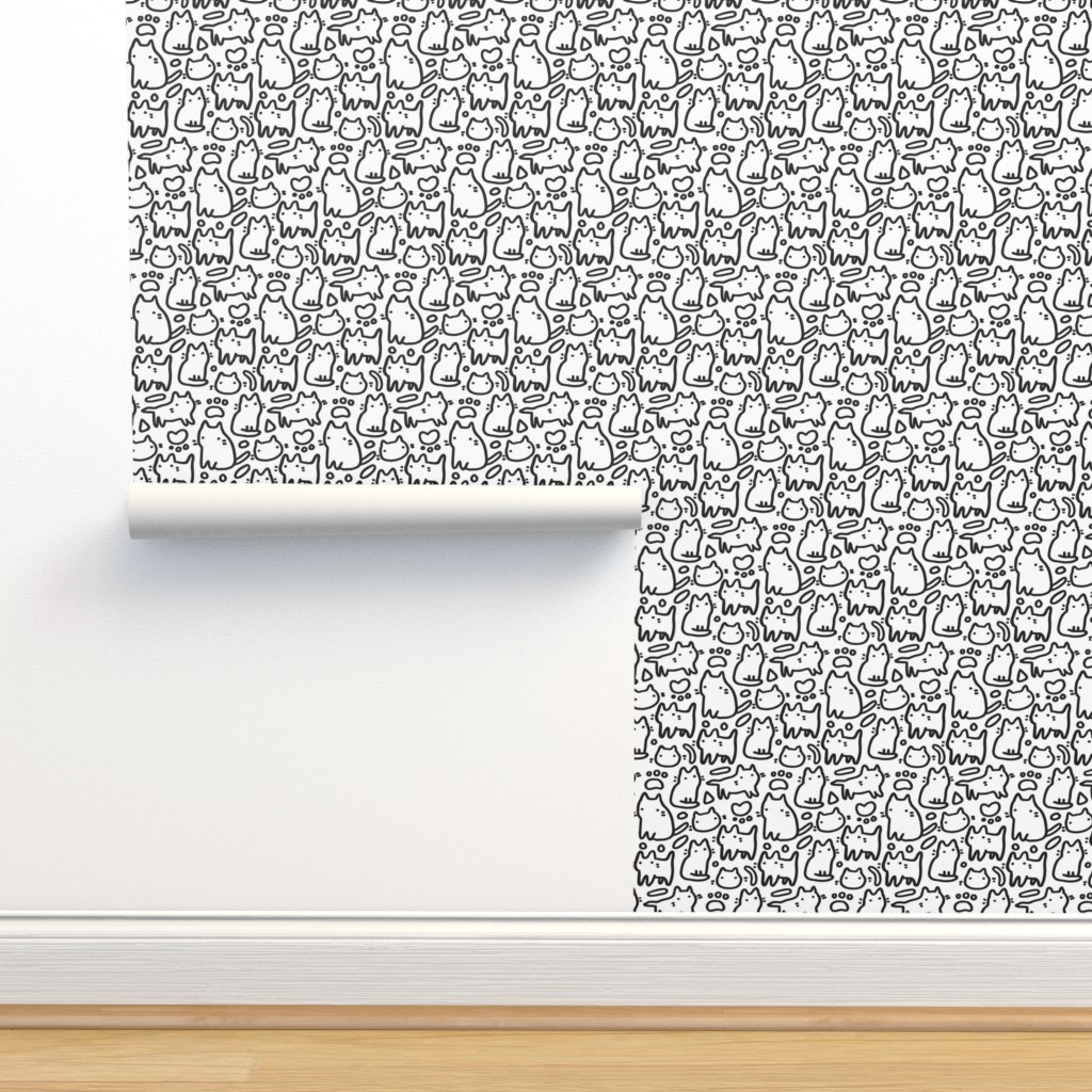 Skulls seamless pattern background with crazy Vector Image