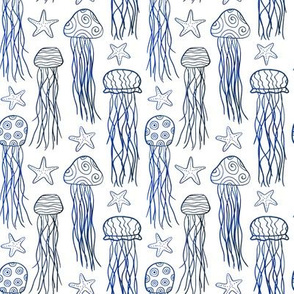 Jellyfish Inky Doodle
