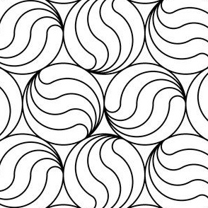 07662214 : R6 swirl split circles