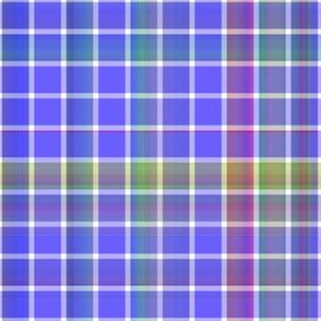 Purple Blue Plaid