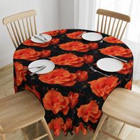 KRLGFP-ORANGE ROSE PLACEMATS