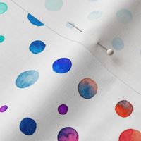 Watercolor Rainbow Confetti