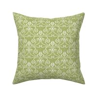 Petite Faded French Rose - Green