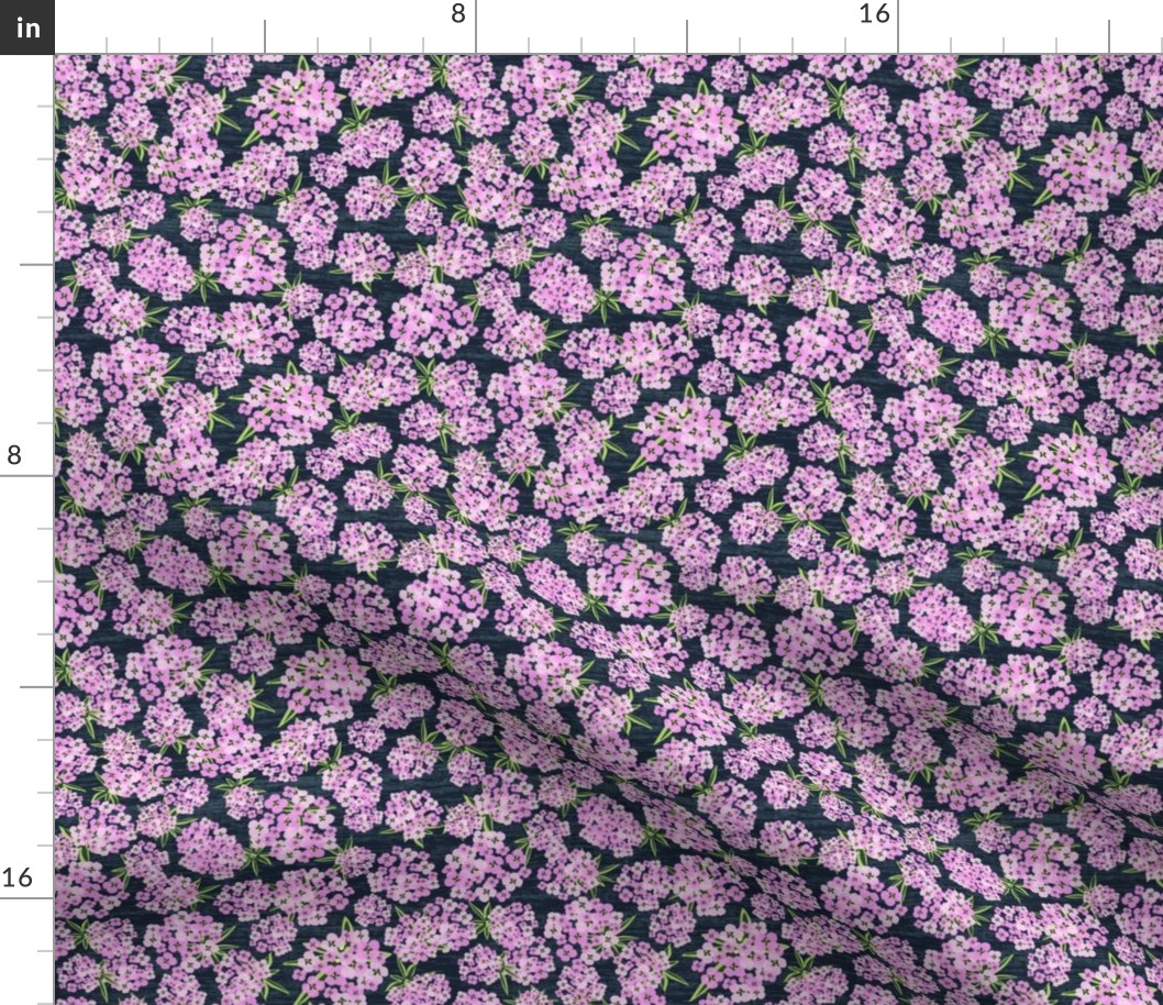 Alyssum - Pink & Navy