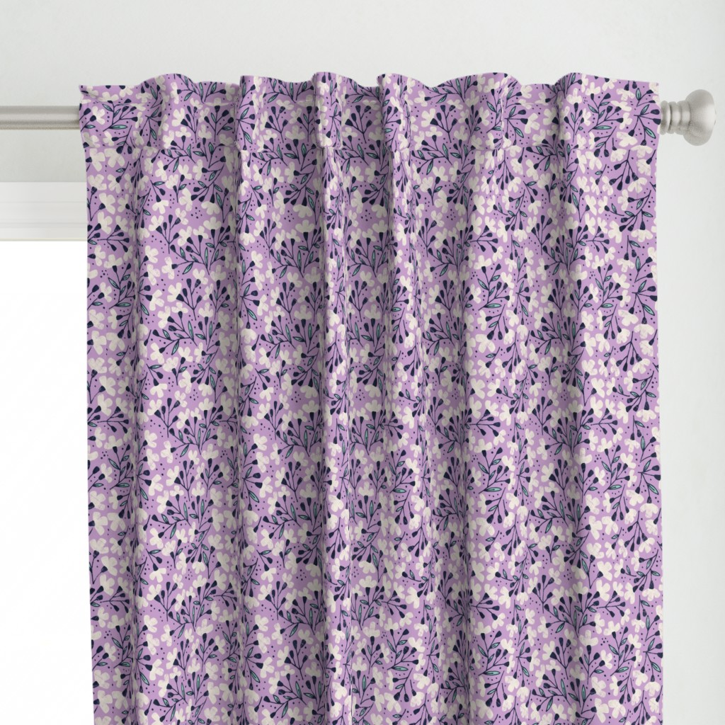  Floral Dance accent on purple