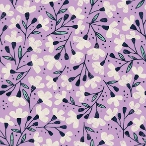  Floral Dance accent on purple