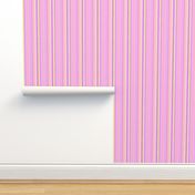 sunrise pink coral yellow mauve pastel stripes 3