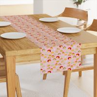 cheeses food fabric gourmet foodie pink