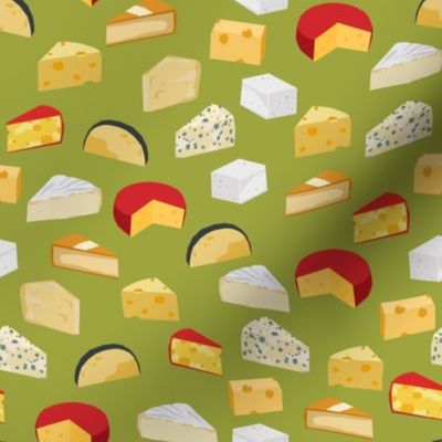 cheeses food fabric gourmet foodie green