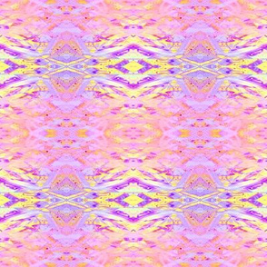 sunrise pink yellow purple abstract geometry 2 by Paysmage