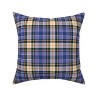 Violett Tartan, straight, medium