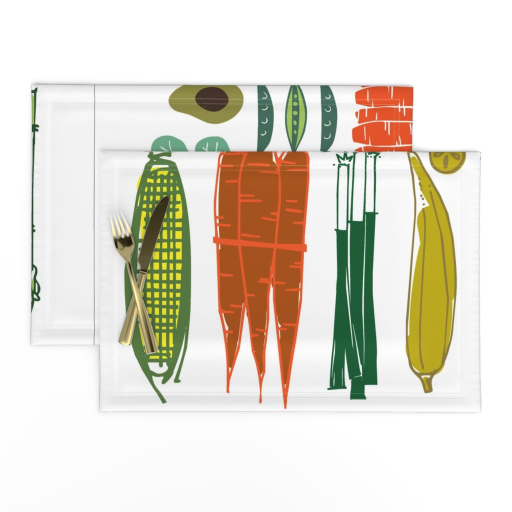 Eat your Fruits and Veggies Dish Towels