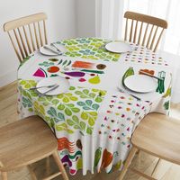 Eat your Fruits and Veggies Dish Towels