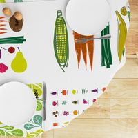 Eat your Fruits and Veggies Dish Towels