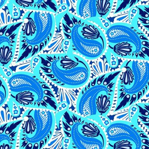 Bright blue paisley 17_0037