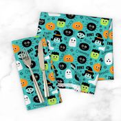 halloween cuties teal » halloween