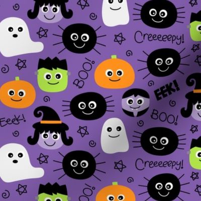 halloween cuties purple » halloween