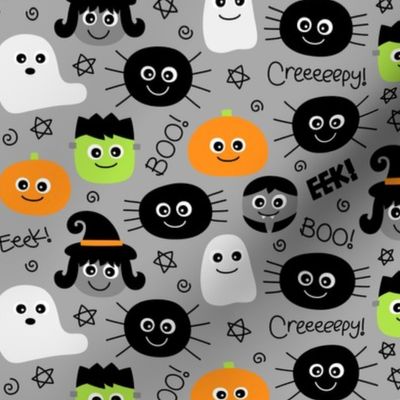 halloween cuties grey » halloween