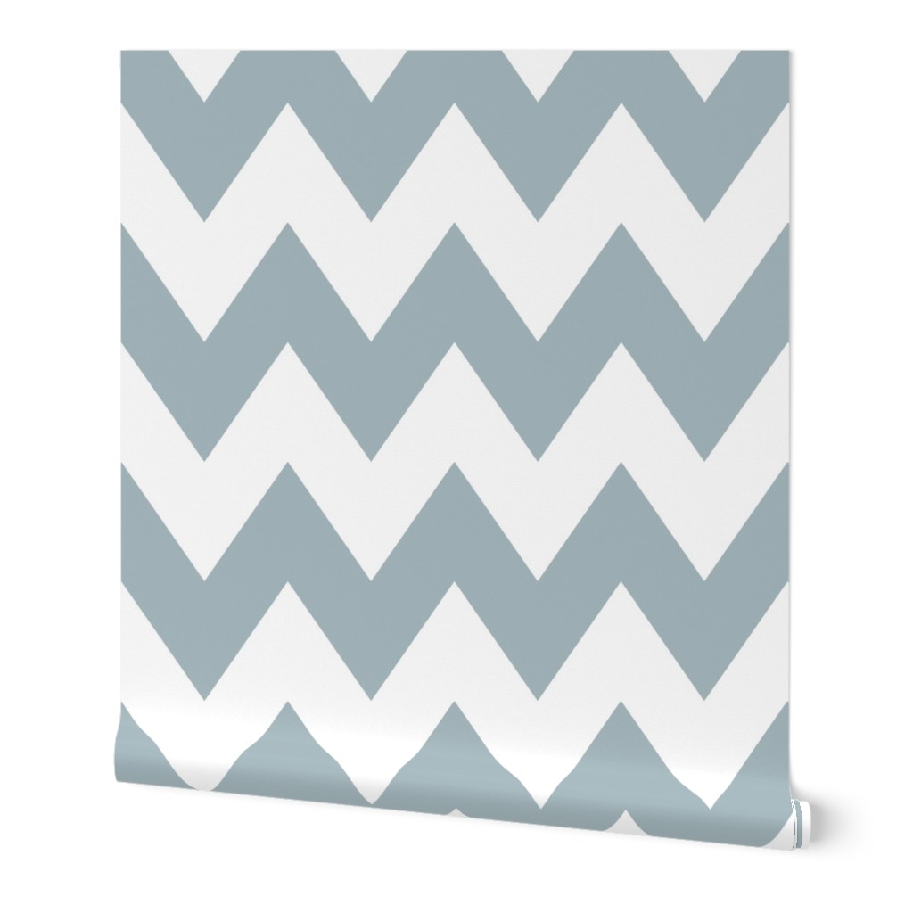 chevron xl slate blue