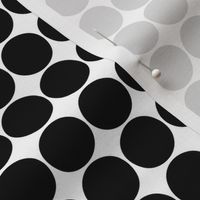 dots black and white