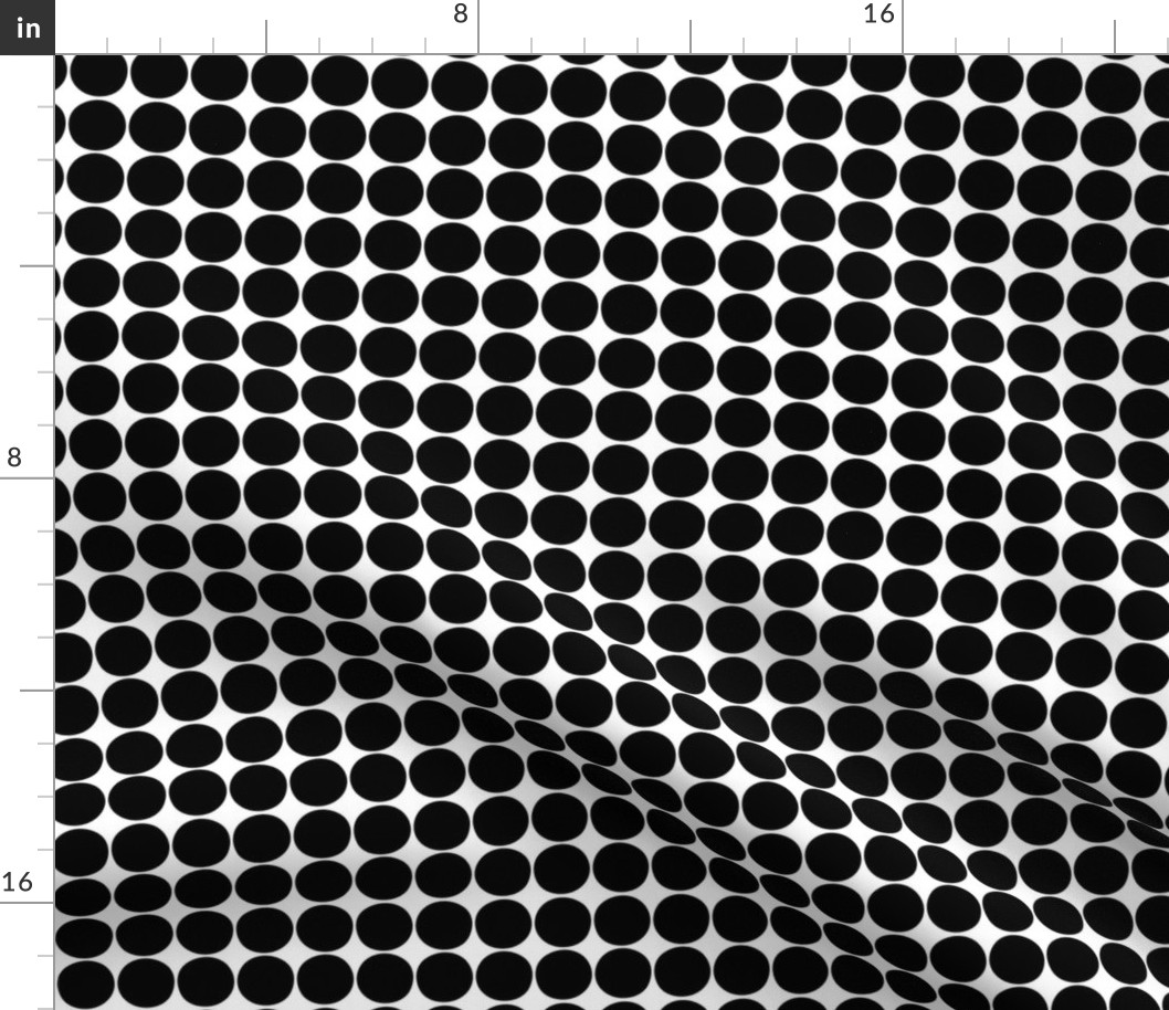 dots black and white