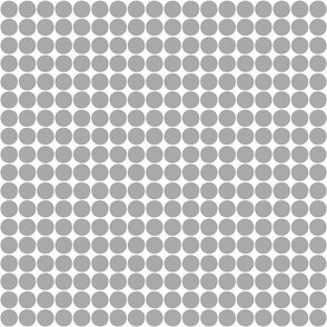 dots grey and white