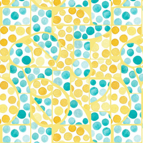 shapes repeat tile spoonflower