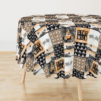 Motocross Patchwork - Stay Wild -  Orange