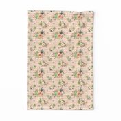 Cactus Floral – Blush Peach Stripe