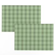 Checks N Stitches: Mossy/Dusty Green Checkered Pattern