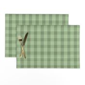 Checks N Stitches: Mossy/Dusty Green Checkered Pattern