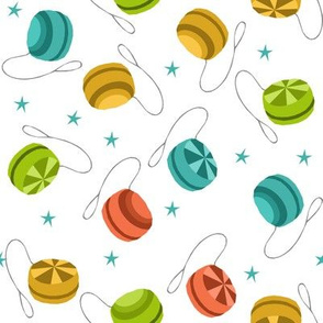 yo-yo toy fabric kids room nursery boys white