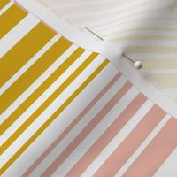 Delineate - Blush Mustard Bauhaus Geometric