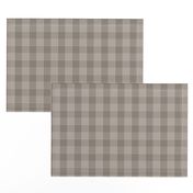 Checks N Stitches: Warm Gray Check, Small Checkered Pattern