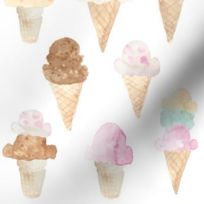 ice cream cones large